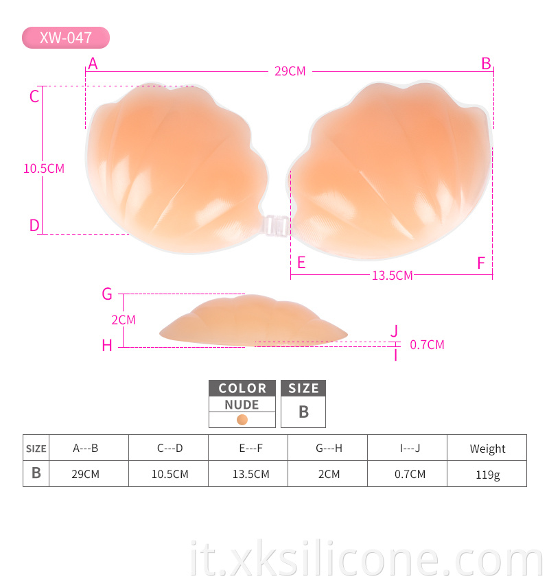 silicone bra